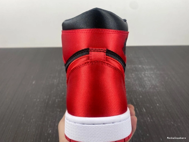 MaikeSneakers Air Satin Bred 1 OG Jordan High FD4810-061 WMNS 0711